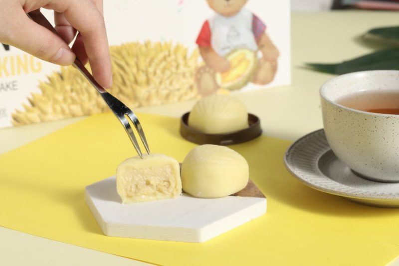 Frozen Musang King Snowy Cake