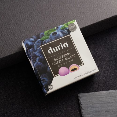 Blueberry Cheese Mochi Front Box