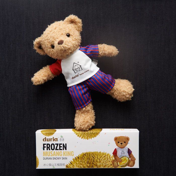 Duria Frozen Musang King Snowy Skin and Teddy Bear