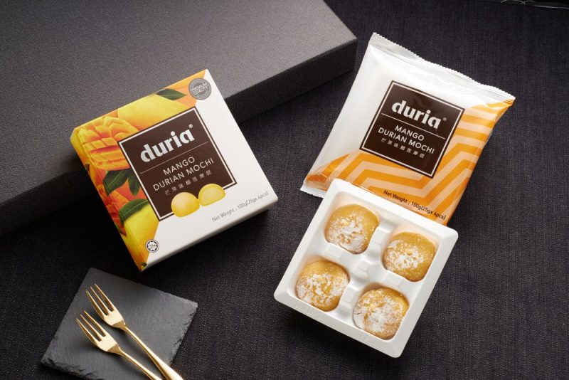 Mango Durian Mochi Box Opened