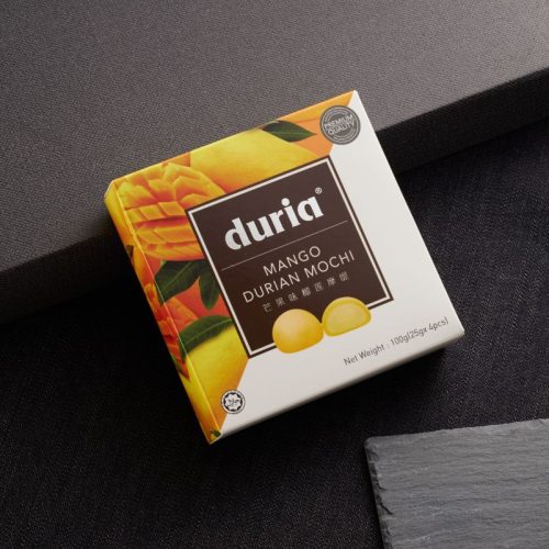 Mango Durian Mochi Front Box