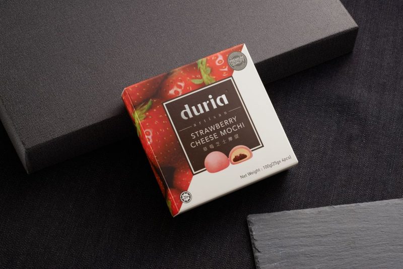 Strawberry Cheese Mochi Front Box