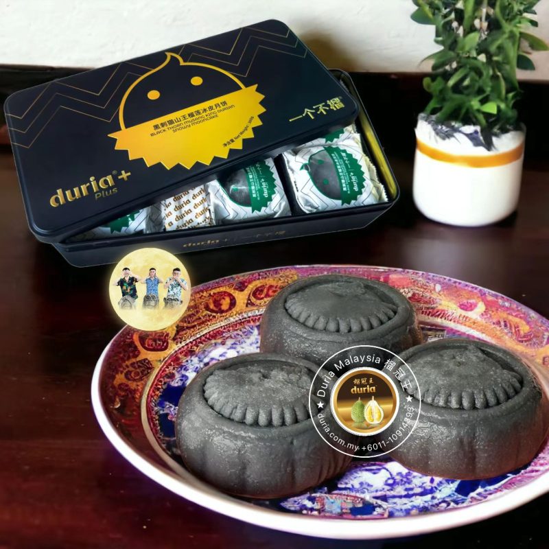 N - (SOLD OUT)【East M'sia 东马】Souled Out Duria SuperPlus+【一夜不榴】Buy 1 (6pcs) FREE 1 (4pcs) Blackthorn Musang King Durian Snowy Skin Mooncake - Image 2